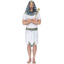 Déguisement Pharaon Égyptien Complet Homme - Thème: Déguisements Par Lettre - Couleur: Blanc - Taille: M
