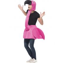 Déguisement Flamant Rose Adulte - Thème: Humour - Couleur: Rose - Taille: M