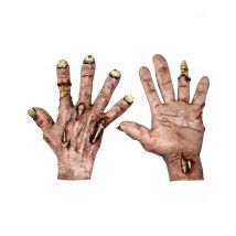 Gants Zombie Adulte Halloween - Thème: Magie Et Horreur - Couleur: Coloré - Taille: Taille Unique