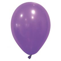 12 Ballons Violets 28 Cm - Thème: Couleurs - Couleur: Violet - Taille: Taille Unique