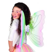 Ailes Papillon Multicolore - Thème: Animaux Et Petites Bêtes - Couleur: Vert - Taille: Taille Unique