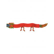 Décoration Murale Dragon Nouvel An Chinois - Thème: Animaux - Couleur: Rouge - Taille: Taille Unique