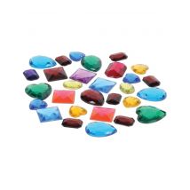 Sachet De Fausses Pierres Précieuses De Couleurs Différentes - Thème: Pirates - Couleur: Coloré - Taille: Taille Unique