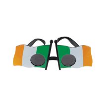 Lunettes drapeau de l'Irlande adulte