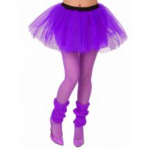 Tutu Violet Femme - Thème: Disco - Couleur: Violet - Taille: Taille Unique