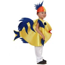 Déguisement Poisson Tropical Enfant - Coloré - Taille: 7-9 ans (130-145 cm)