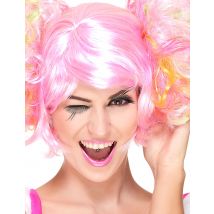 Faux Cils Longs Noirs Adulte - Thème: Chic Et Choc - Couleur: Bleu - Taille: Taille Unique