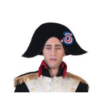 Chapeau Napoléon Adulte - Thème: Renaissance Et 19ème - Couleur: Noir - Taille: Taille Unique