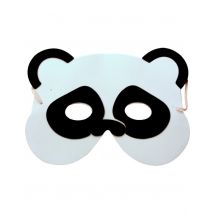 Masque Panda Enfant - Thème: Animaux Et Petites Bêtes - Couleur: Blanc - Taille: Taille Unique