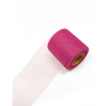 Rouleau De Tulle Rose Fuchsia 20 Mètres - Rose - Taille: Taille Unique