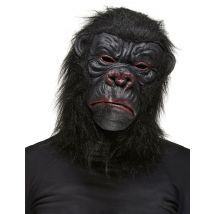 Masque Gorille Noir Adulte - Thème: Animaux Et Petites Bêtes - Couleur: Noir - Taille: Taille Unique