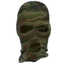 Cagoule Camouflage Adulte - Thème: Uniforme - Couleur: Vert - Taille: Taille Unique