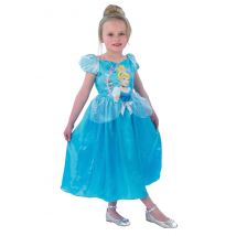 Déguisement Classique Storytime Cendrillon Fille - Thème: Déguisements Par Lettre - Couleur: Bleu - Taille: 7 à 8 ans