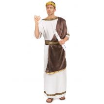 Déguisement Romain Marron Homme - Thème: Déguisements Par Lettre - Couleur: Marron - Taille: L