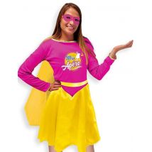 Déguisement Miss Apéro Femme - Thème: Humour - Couleur: Rose - Taille: Taille Unique