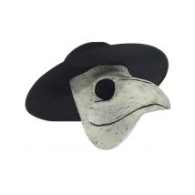 Masque De Médecin De Peste - Thème: Ghoulish - Couleur: Blanc - Taille: Taille Unique
