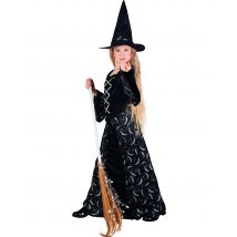 Déguisement sorcière demi-lune fille Halloween