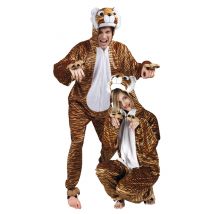 Déguisement Tigre Adulte - Thème: Déguisements Par Lettre - Couleur: Marron - Taille: M/L