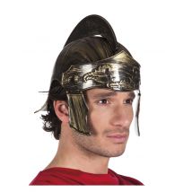 Casque Centurion Romain Adulte - Thème: Antiquité - Couleur: Noir - Taille: Taille Unique