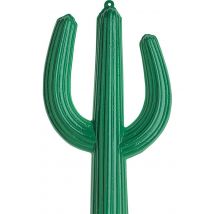 Cactus 36 X 62 Cm - Thème: Western - Couleur: Coloré - Taille: Taille Unique