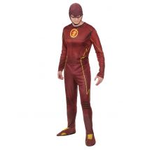 Déguisement Classique Série The Flash Adulte - Thème: Déguisements Par Lettre - Couleur: Rouge - Taille: XL
