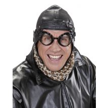 Lunettes Aviateur Adulte - Thème: Uniforme - Couleur: Noir - Taille: Taille Unique