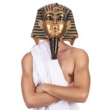 Masque Égyptien Adulte - Thème: Antiquité - Couleur: Bleu - Taille: Taille Unique