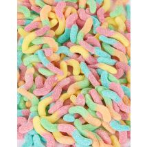 Sachet Bonbons Vers De Terre 1 Kg - Thème: Halloween - Couleur: Coloré - Taille: Taille Unique