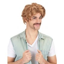 Perruque courte homme