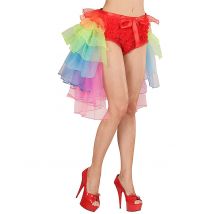 Tutu Burlesque Multicolore Femme - Thème: Rétro - Couleur: Coloré - Taille: Taille Unique