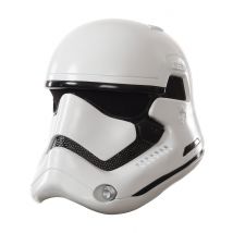 Masque Luxe Casque 2 Pièces Stormtrooper Star Wars Vii Adulte - Thème: Héros Et Super Méchants - Couleur: Blanc - Taille: Taille Unique