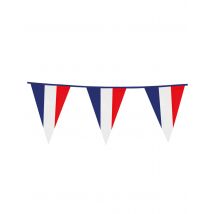 Guirlande à fanions drapeaux supporter France 10 m