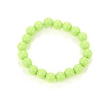 Bracelet Perles Vertes Adulte - Thème: Couleurs - Couleur: Vert - Taille: Taille Unique