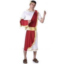 Déguisement Empereur Romain Homme - Thème: Déguisements Par Lettre - Couleur: Blanc - Taille: S