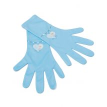 Gants Elsa La Reine Des Neiges Fille - Thème: Héros Et Super Méchants - Couleur: Bleu - Taille: Taille Unique