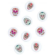 Confettis De Table Papier Dia De Los Muertos 9 G - Thème: Magie Et Horreur - Couleur: Coloré - Taille: Taille Unique