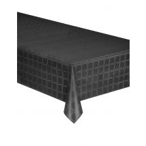 Nappe En Rouleau Papier Damassé Noir 6 M - Thème: Couleurs - Couleur: Noir - Taille: Taille Unique