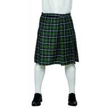 Kilt Écossais Vert Homme - Thème: Peuples Du Monde - Couleur: Vert - Taille: Taille Unique