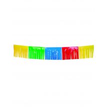 Guirlande À Franges Multicolores 10 M - Coloré - Taille: Taille Unique