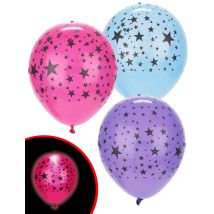 5 Ballons LED étoilés Illooms