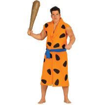 Déguisement Homme Des Cavernes Orange Adulte - Thème: Héros Et Super Méchants - Couleur: Orange - Taille: Taille Unique