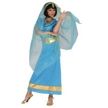 Déguisement Princesse Bollywood Bleue Femme - Thème: Déguisement Théâtre - Couleur: Bleu - Taille: Small
