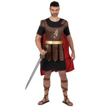 Déguisement Guerrier Gladiateur Homme - Thème: Antiquité - Couleur: Marron - Taille: M/L