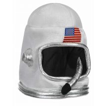 Casque Astronaute Enfant - Thème: Espace - Couleur: Blanc - Taille: Taille Unique