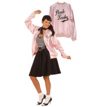 Veste Rock'n Roll Rose Femme - Thème: Années 40/50 : Rock - Couleur: Rose - Taille: Taille Unique