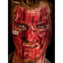 Pot De Fausses Croûtes De Sang 28,4 G - Thème: Magie Et Horreur - Couleur: Rouge - Taille: Taille Unique