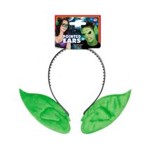 Serre-tête Oreilles De Lutin Vertes Adulte - Thème: Magie Et Horreur - Couleur: Vert - Taille: Taille Unique