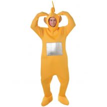 Déguisement Teletubbies Laa-laa Adulte - Thème: Héros Et Super Méchants - Couleur: Jaune - Taille: Taille Unique