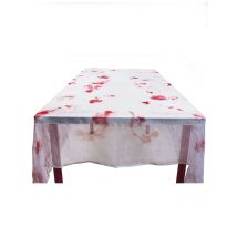 Nappe Blanche Ensanglantée 150x180cm - Thème: Magie Et Horreur - Couleur: Blanc - Taille: Taille Unique