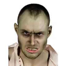 Dentier Zombie Adulte Halloween - Thème: Carnaval - Couleur: Blanc - Taille: Taille Unique